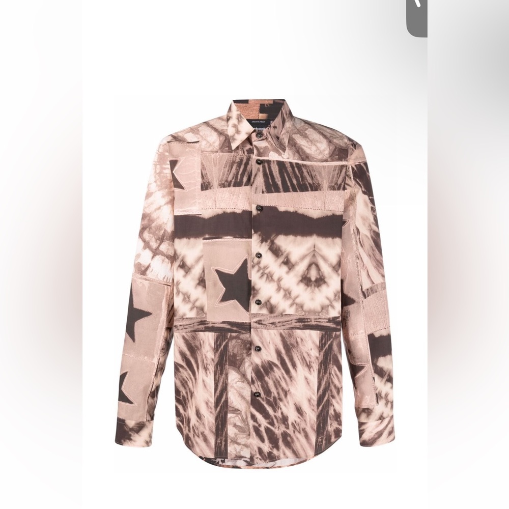 Just Cavalli Star Print cotton shirt size small
